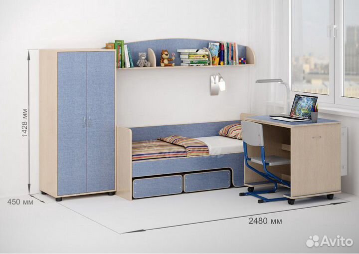 Детская комната мебель