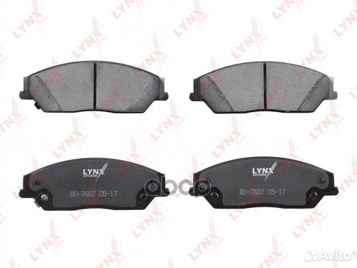 Колодки тормозные дисковые перед BD7607 LYN