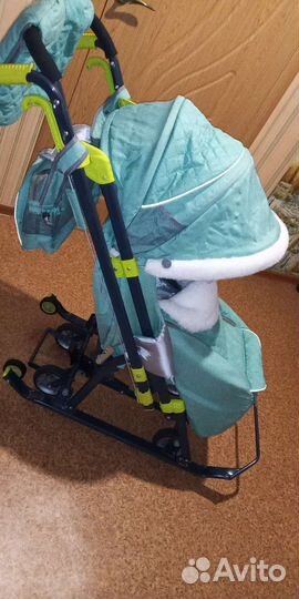 Санки коляска ника