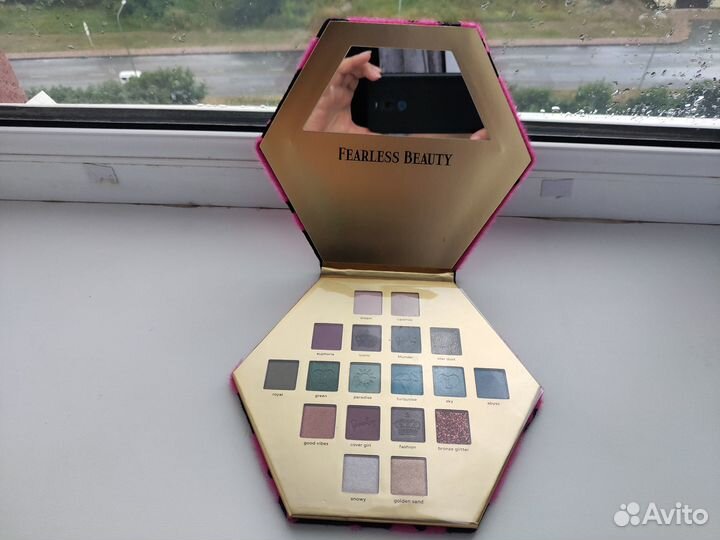 Палетка теней 18 цветов