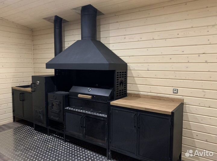 Современные гриль зоны