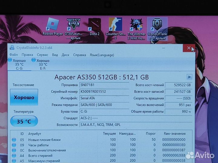 Игровой ноутбук Asus x550l Core i7