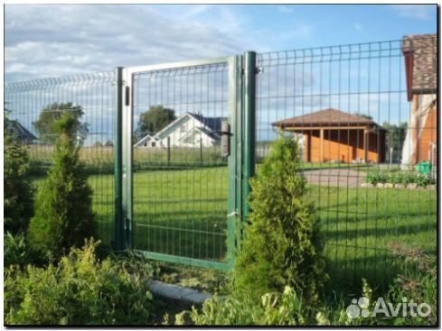 Сетка для забора 3Д