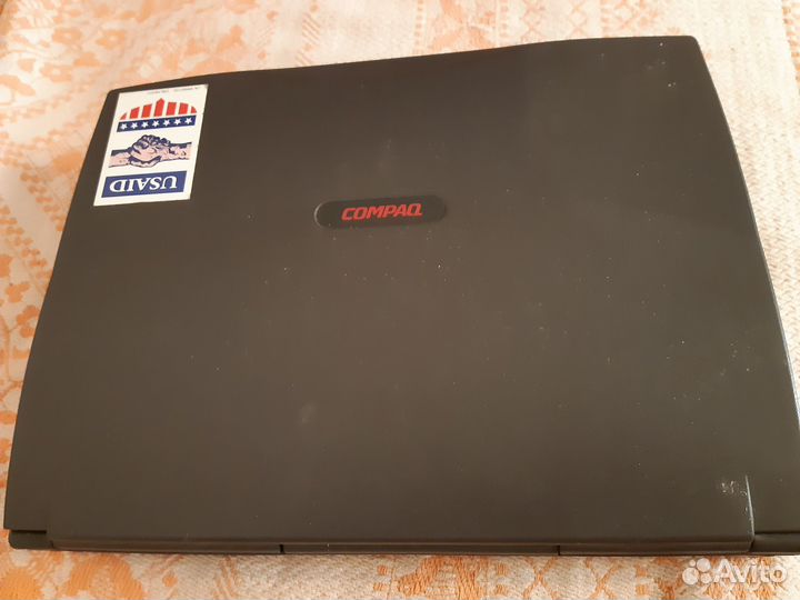 Ретро ноутбук compaq