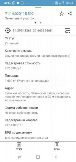 Участок 12,5 сот. (ИЖС)