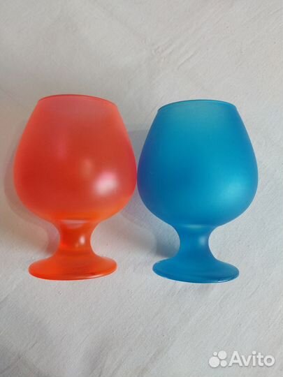 Фужеры цветные