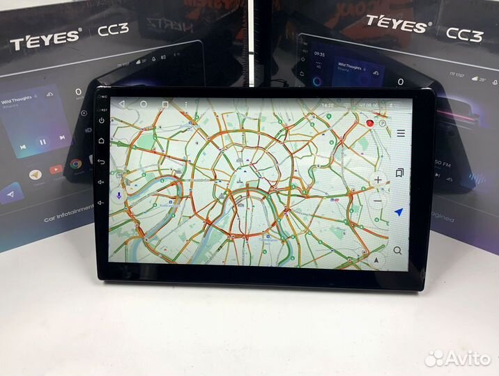 Магнитола Teyes CC3 6/128 для Хёндай ай40