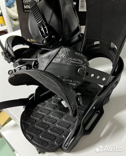 Крепления для сноуборда burton custom, размер M