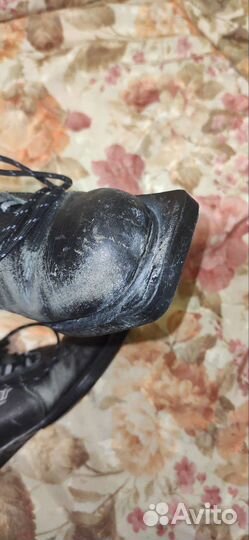 Лыжные ботинки р. 37 натур. кожа