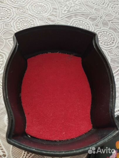 Шкатулка резная пластик СССР