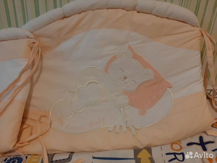 Бортики в детскую кроватку