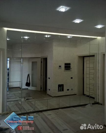 Изготовление и установка зеркал по вашим размерам