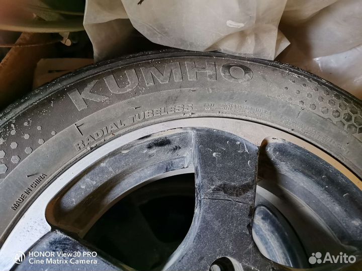 Колеса комплект диски skad, резина Kumho