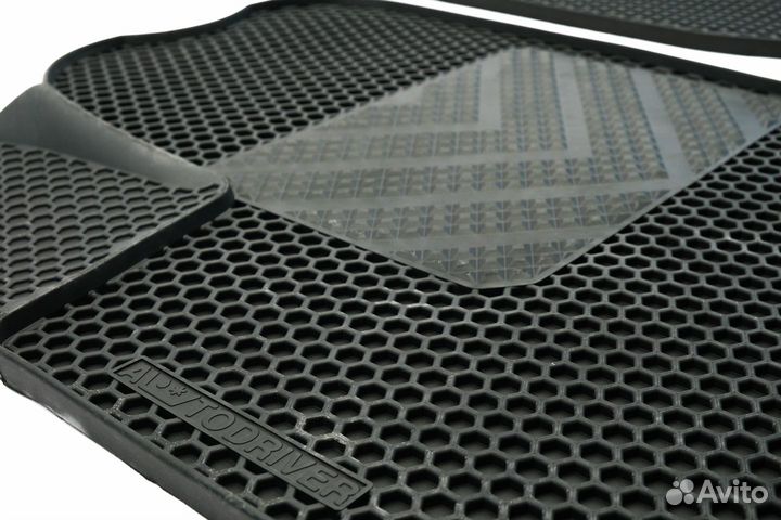 Резиновые ковры avtodriver для Лада Веста