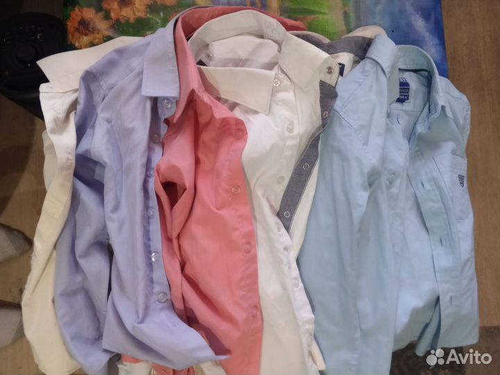 Детские рубашки для начальной школы