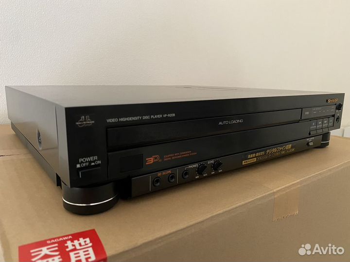 Sharp VHD VP-R20B и VP-3000 видео диск плейеры