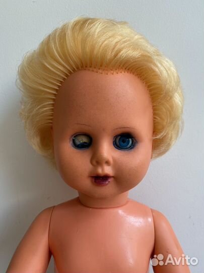 Кукла немецкая винтаж номерная 48 см