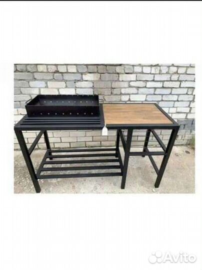 Мангал в стиле лофт