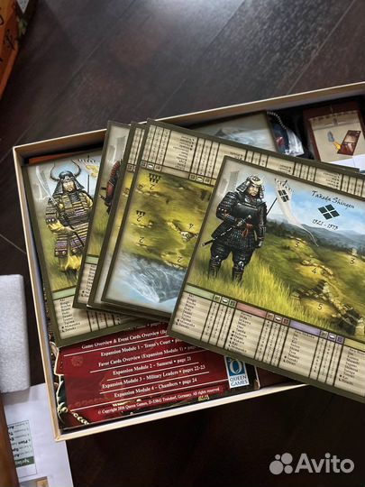 Игра настольная Сегун с дополнениями (Shogun)