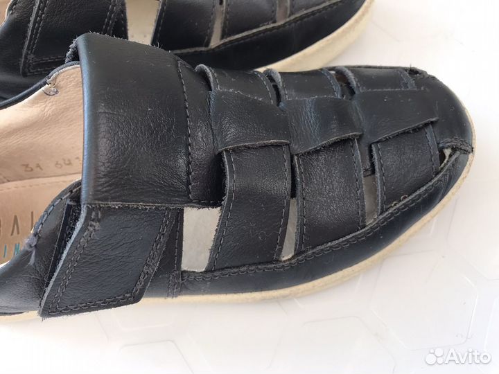 Туфли кожаные для мальчика 31 размер