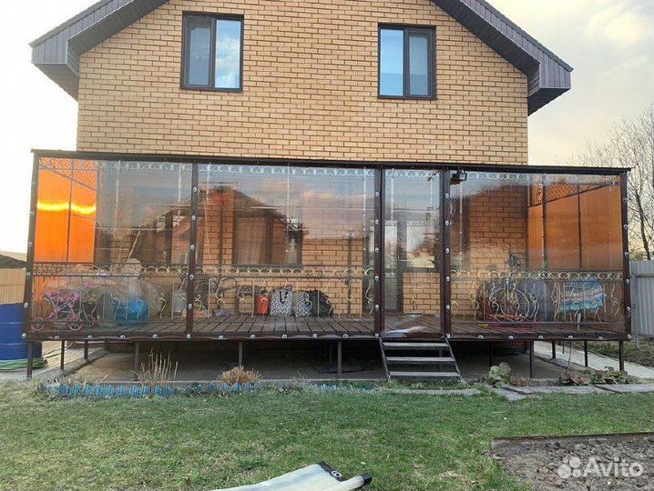 Мягкие окна для веранды