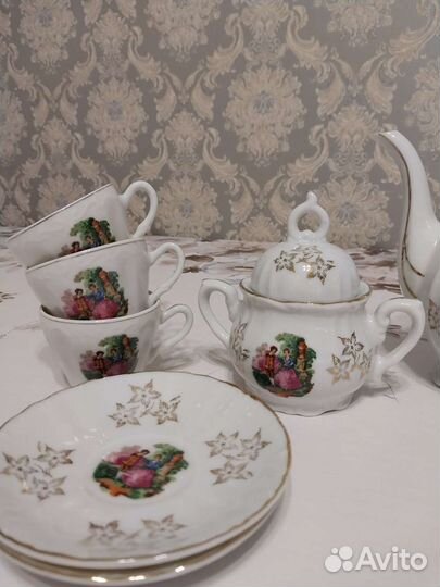 Кофейный сервиз музыкальный Япония