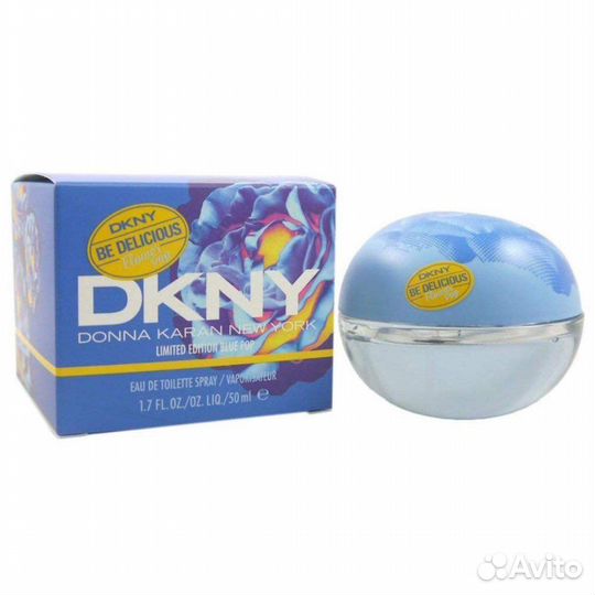 Туалетная вода dkny BE delicious flower POP blue