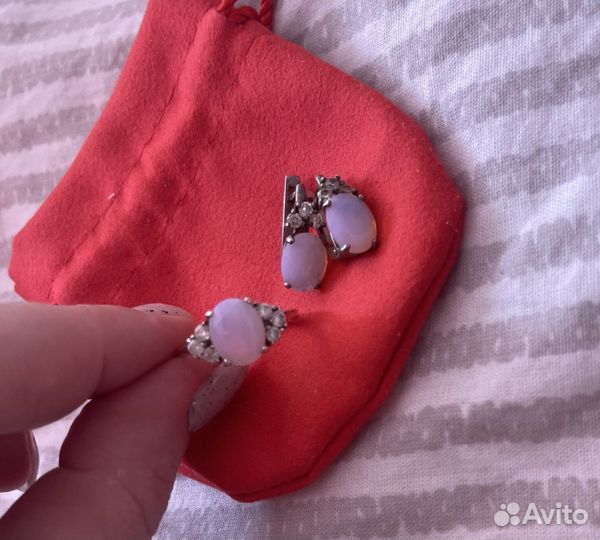 Серебряное кольцо набор серебрянный