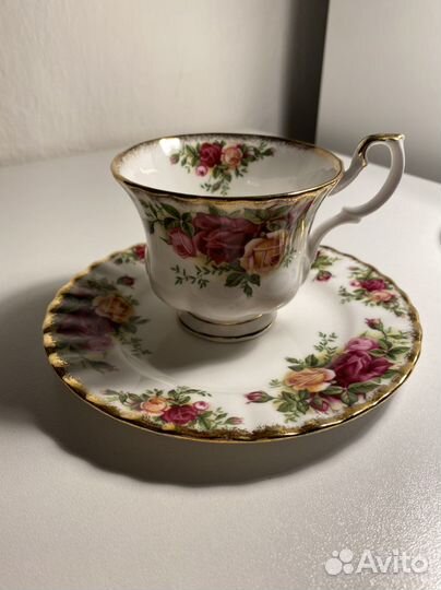 Английский фарфор Royal Albert чайная пара