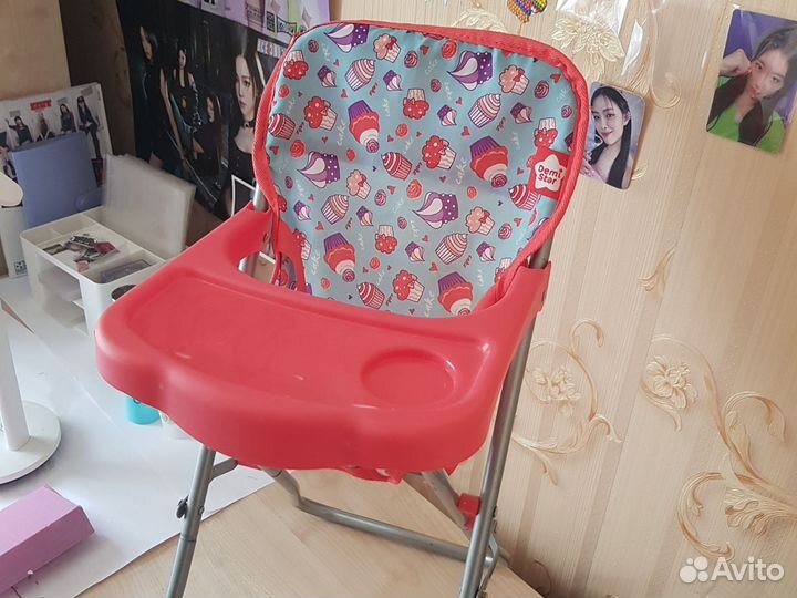 Стульчик для кормления кукольный