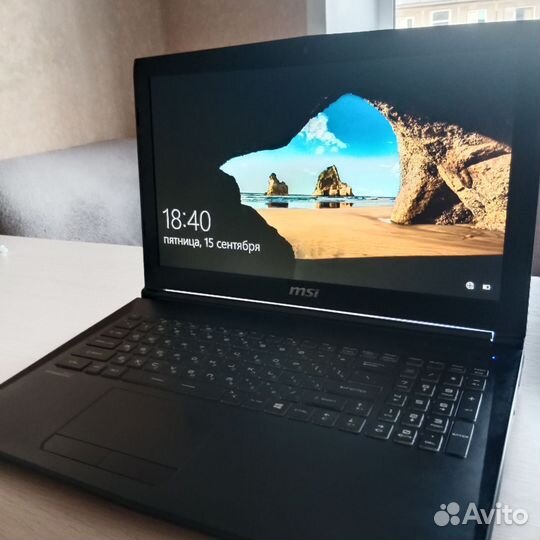 Игровой ноутбук msi