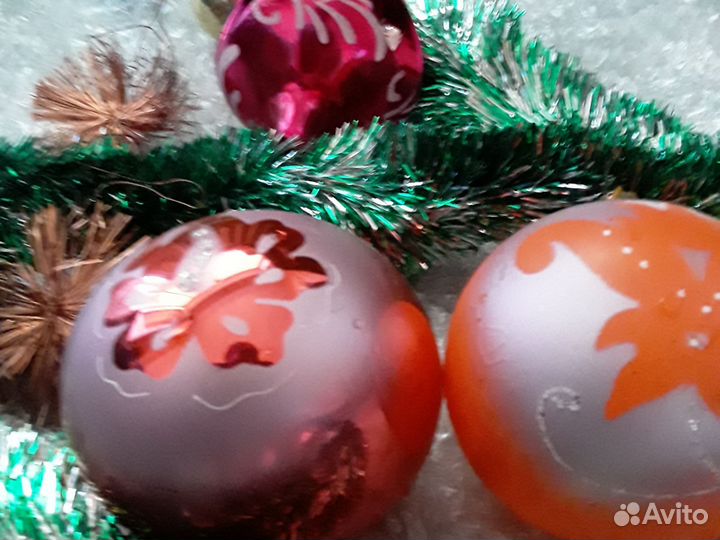 Елочные игрушки СССР