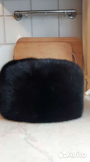 Норковая шапка мужская