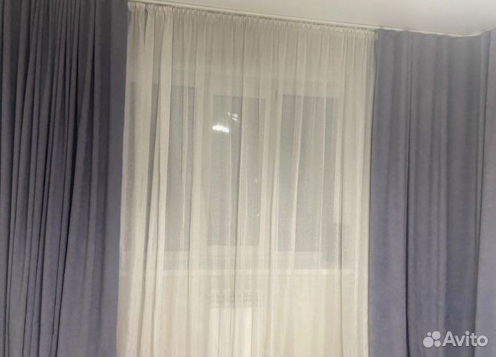 Комплект шторы и тюль бу