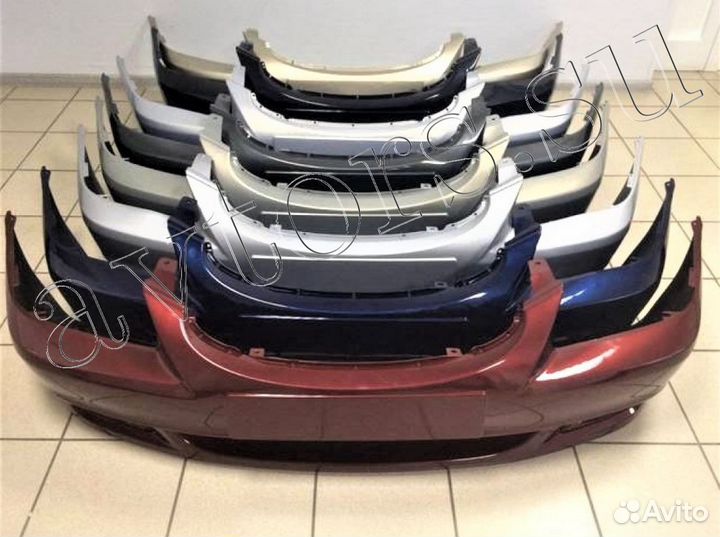 Бампер в цвет Хендай Акцент