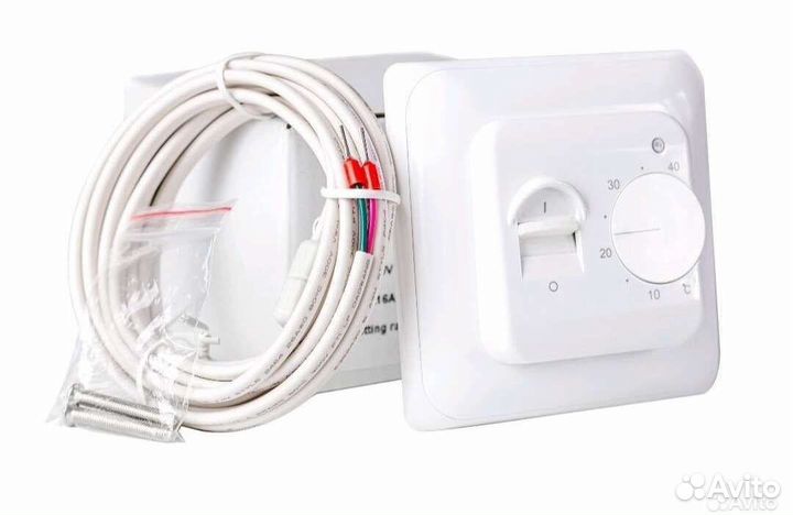 Умный терморегулятор wifi сенорный для тепл. пола