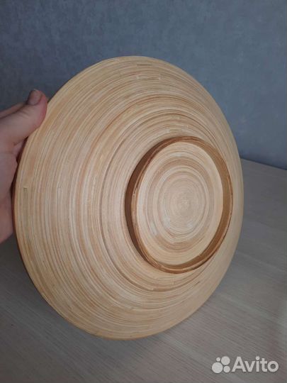 Тарелка из бамбука IKEA