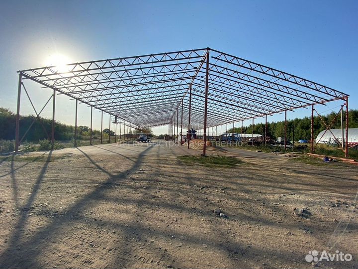 Ангары навесы