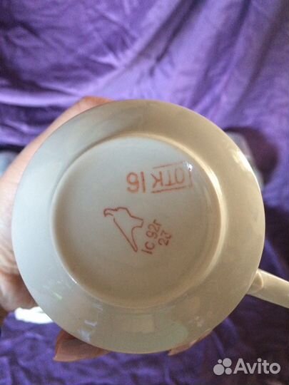 Чашки и блюдца СССР
