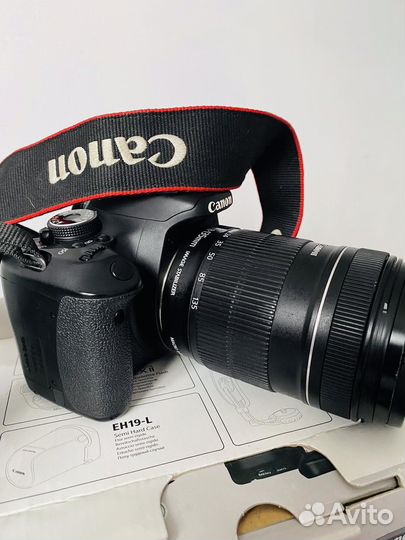 Зеркальный фотоаппарат canon 600d