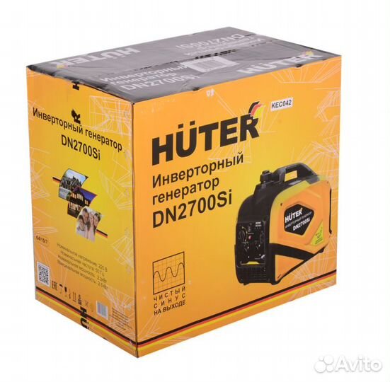 Инверторный генератор Huter DN2700Si