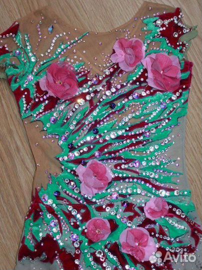 Купальник художественная гимнастика и чехол