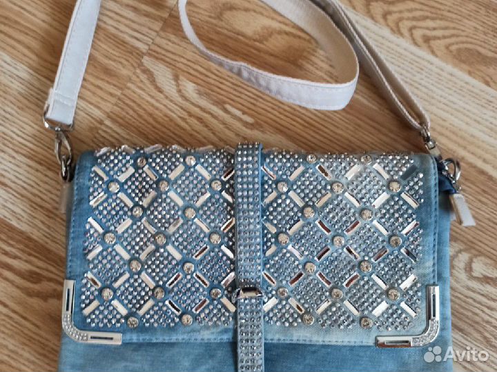 Джинсовая сумка, новая