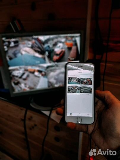 Установка камер видеонаблюдения