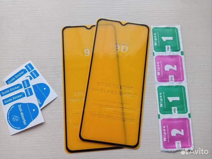 Стекло и чехол на Realme C30