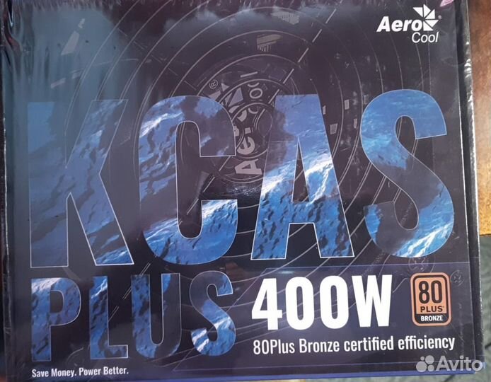 Блок питания AeroCool kcas plus 400W 80+ Bronze