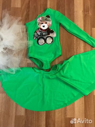 Костюм для художественной гимнастики, 4-6 лет