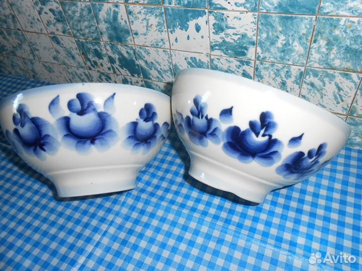 Гжель-Салатники