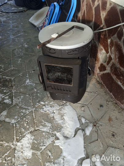Печь длительного горения бу