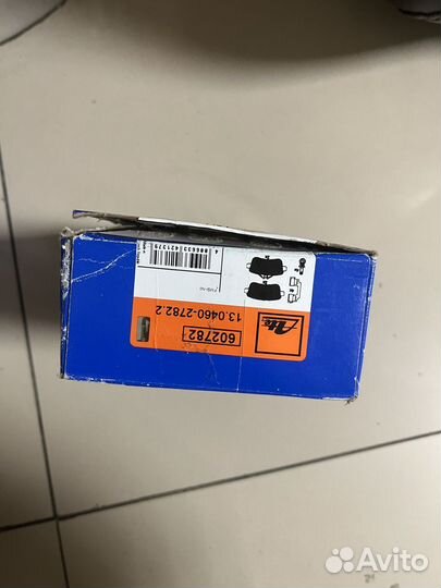 Колодки задние ATE 130460-27822